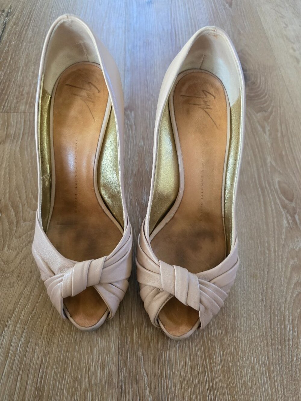 Giuseppe Zanotti nude pumps size 37